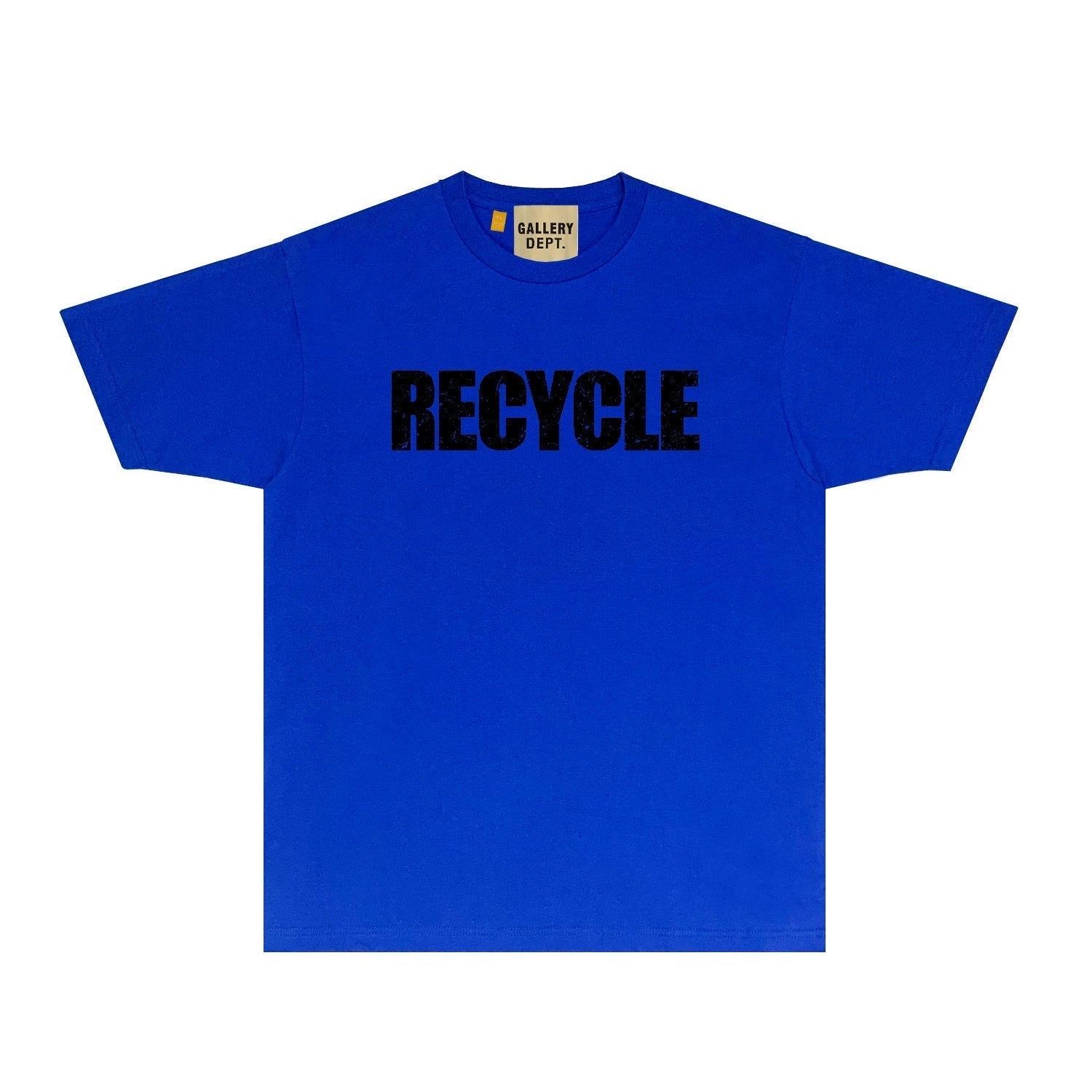 Gallery Dept T Shirt Retro Printed Loose Short-Sleeved Shirt