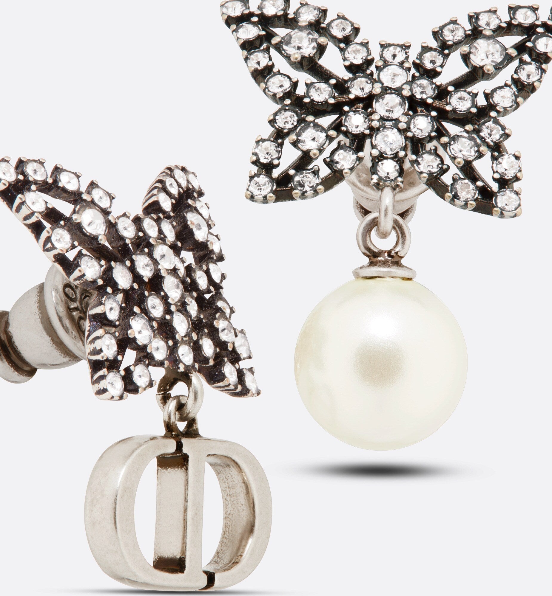 18K Dior Papillon De Nuit Earrings