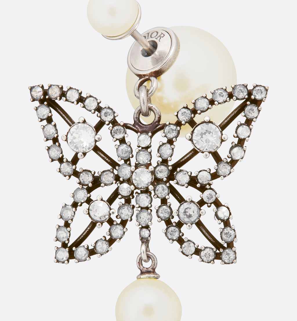 18K Dior Tribales Butterfly Earrings