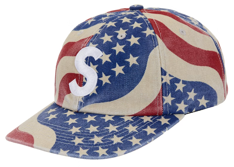 Supreme Pigment Coated S Logo 6-Panel Cap (SS26)