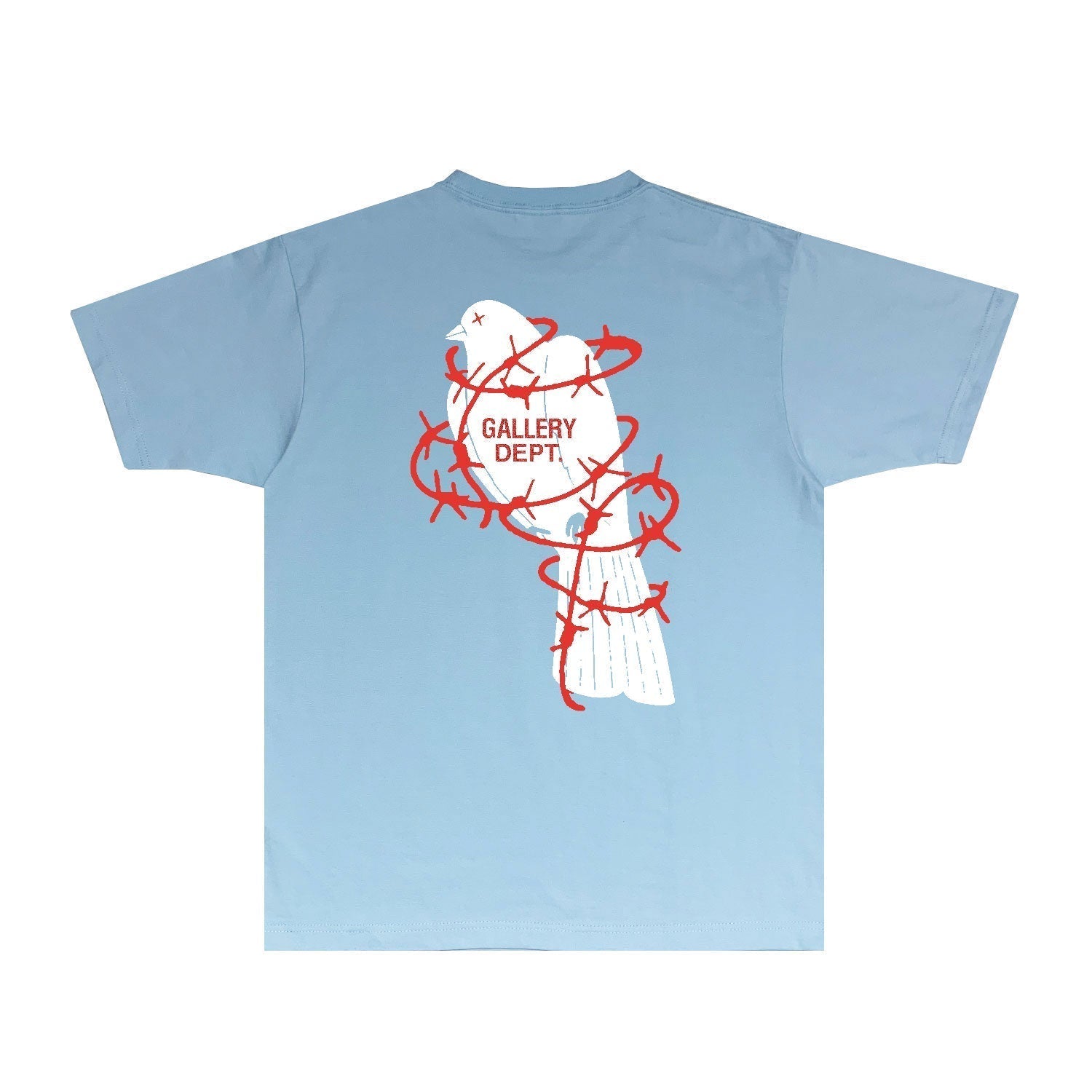 Gallery Dept T Shirt Retro Printed Loose Short-Sleeved Shirt (part2)