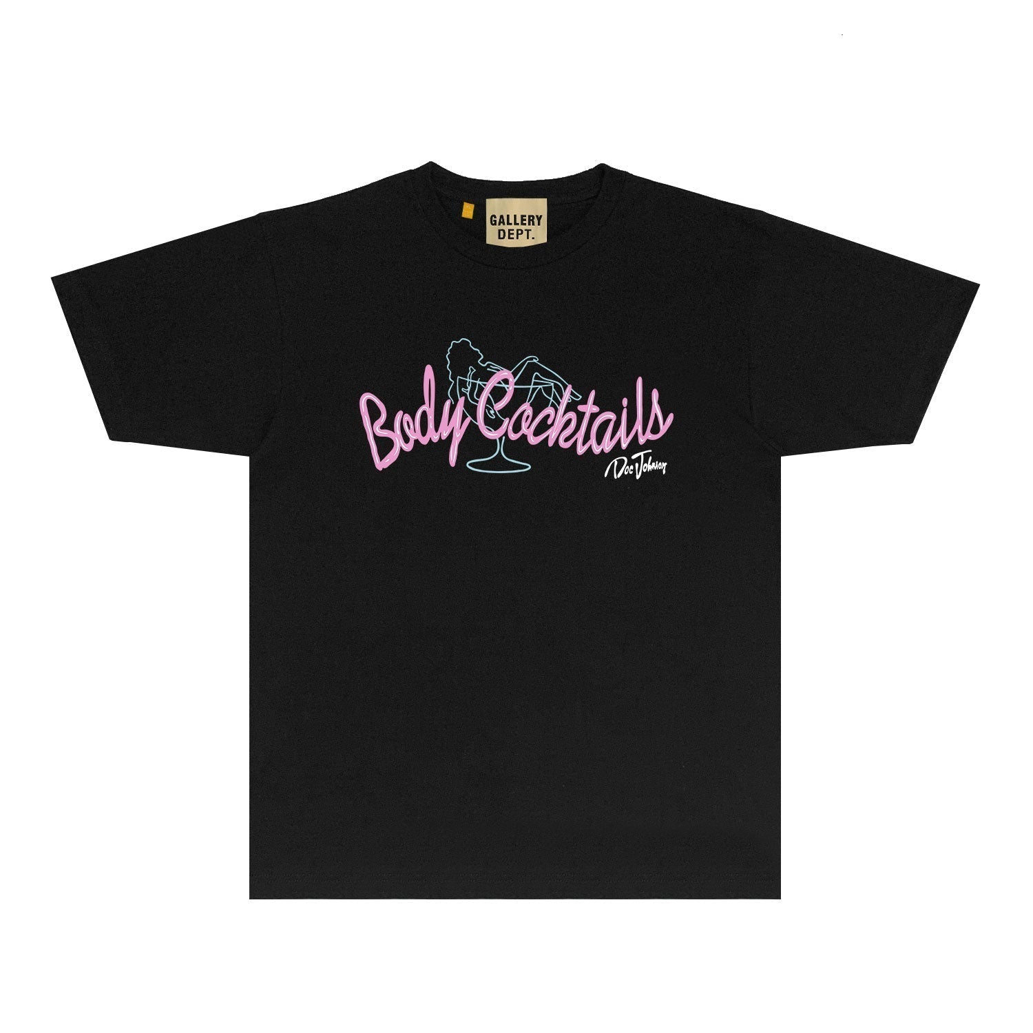 Gallery Dept T Shirt Retro Printed Loose Short-Sleeved Shirt