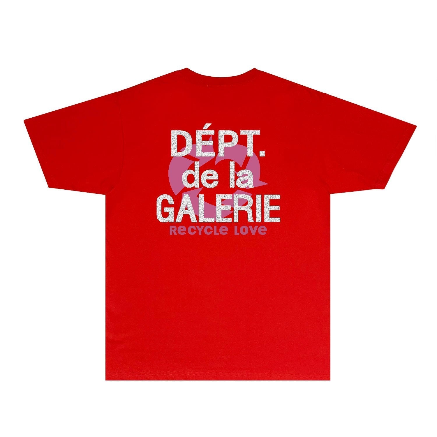 Gallery Dept T Shirt Retro Printed Loose Short-Sleeved Shirt
