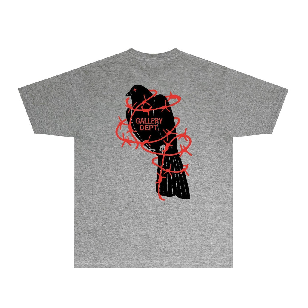 Gallery Dept T Shirt Retro Printed Loose Short-Sleeved Shirt (part2)