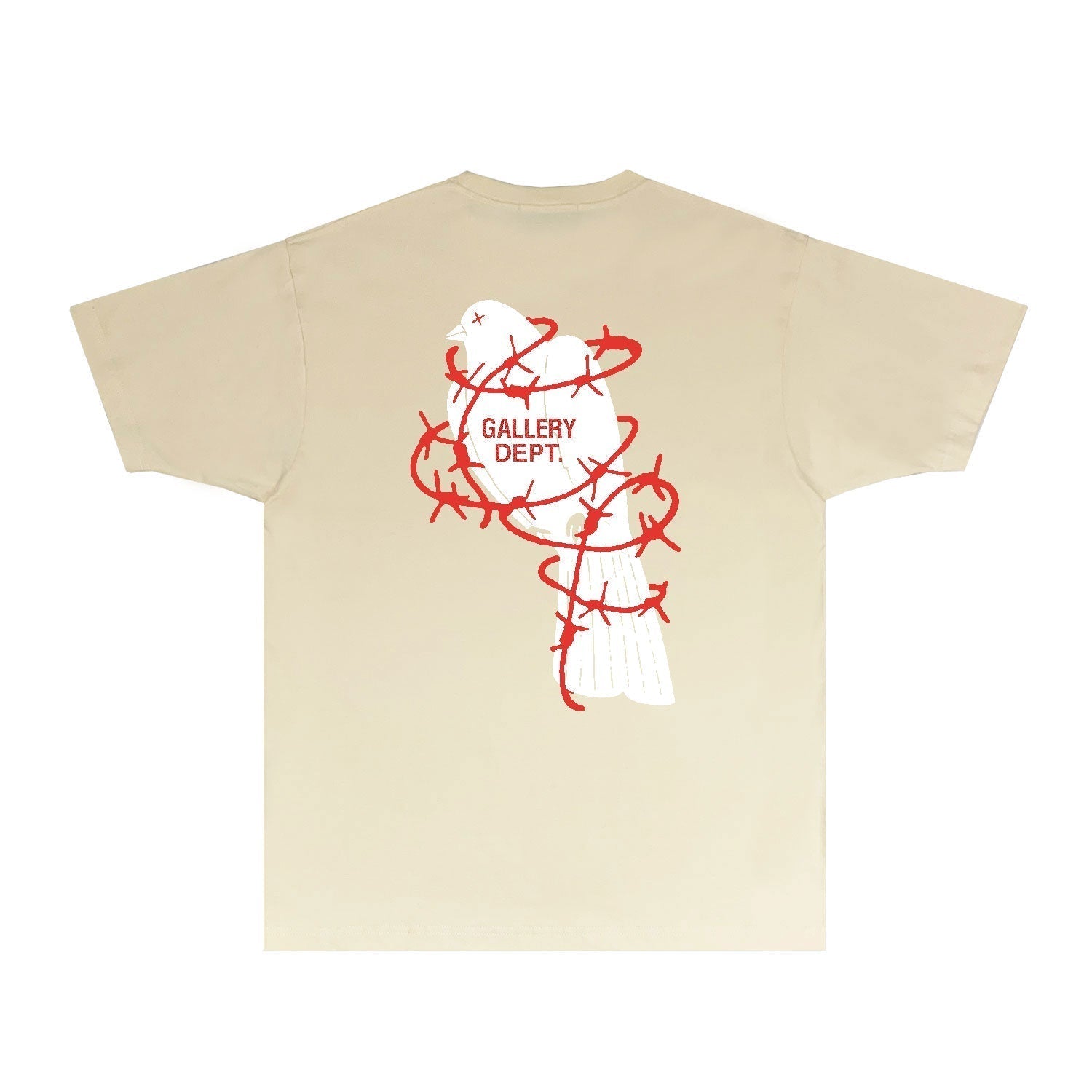 Gallery Dept T Shirt Retro Printed Loose Short-Sleeved Shirt (part2)