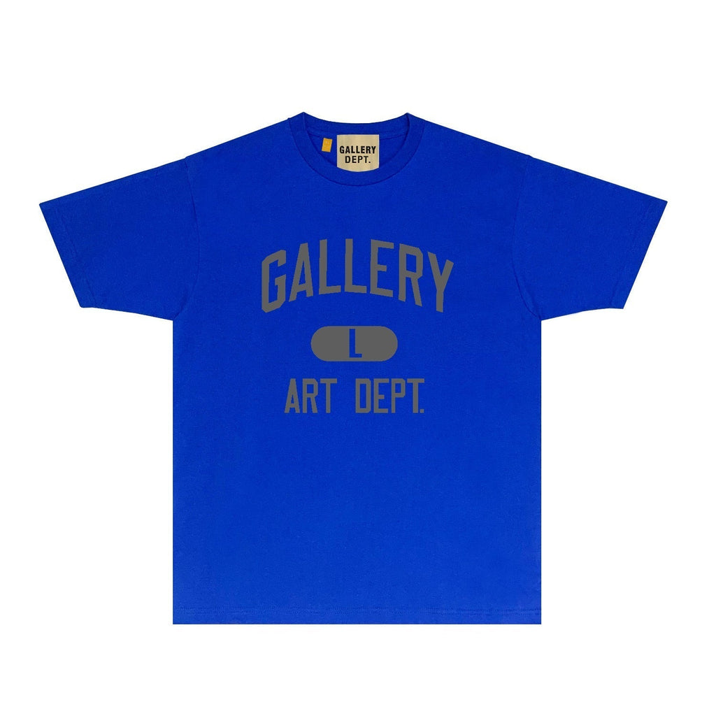 Gallery Dept T Shirt Retro Printed Loose Short-Sleeved Shirt (part2)