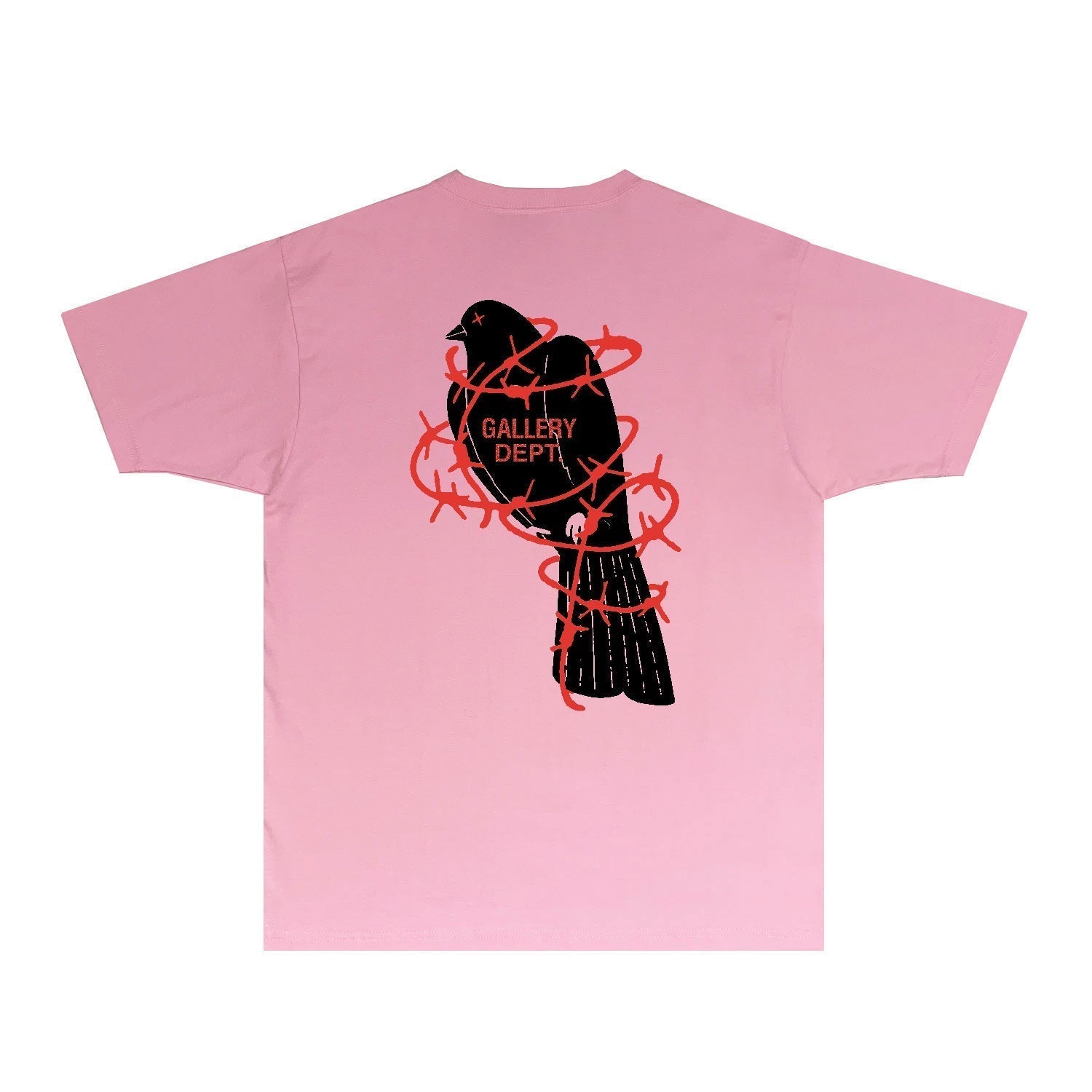 Gallery Dept T Shirt Retro Printed Loose Short-Sleeved Shirt (part2)