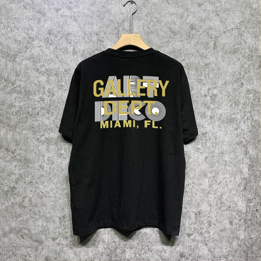 Gallery Dept T Shirt Retro Printed Loose Short-Sleeved Shirt (part2)