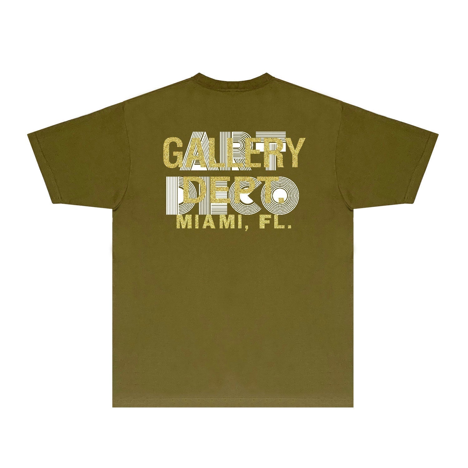 Gallery Dept T Shirt Retro Printed Loose Short-Sleeved Shirt (part2)