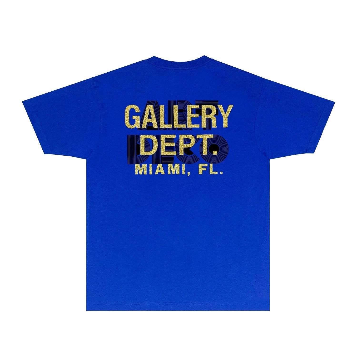 Gallery Dept T Shirt Retro Printed Loose Short-Sleeved Shirt