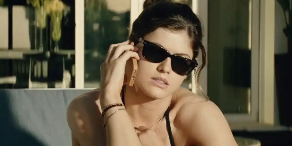 Ray-Ban New Wayfarer RB 2132 901 - As Seen On Alexandra Daddario & Ewan McGregor