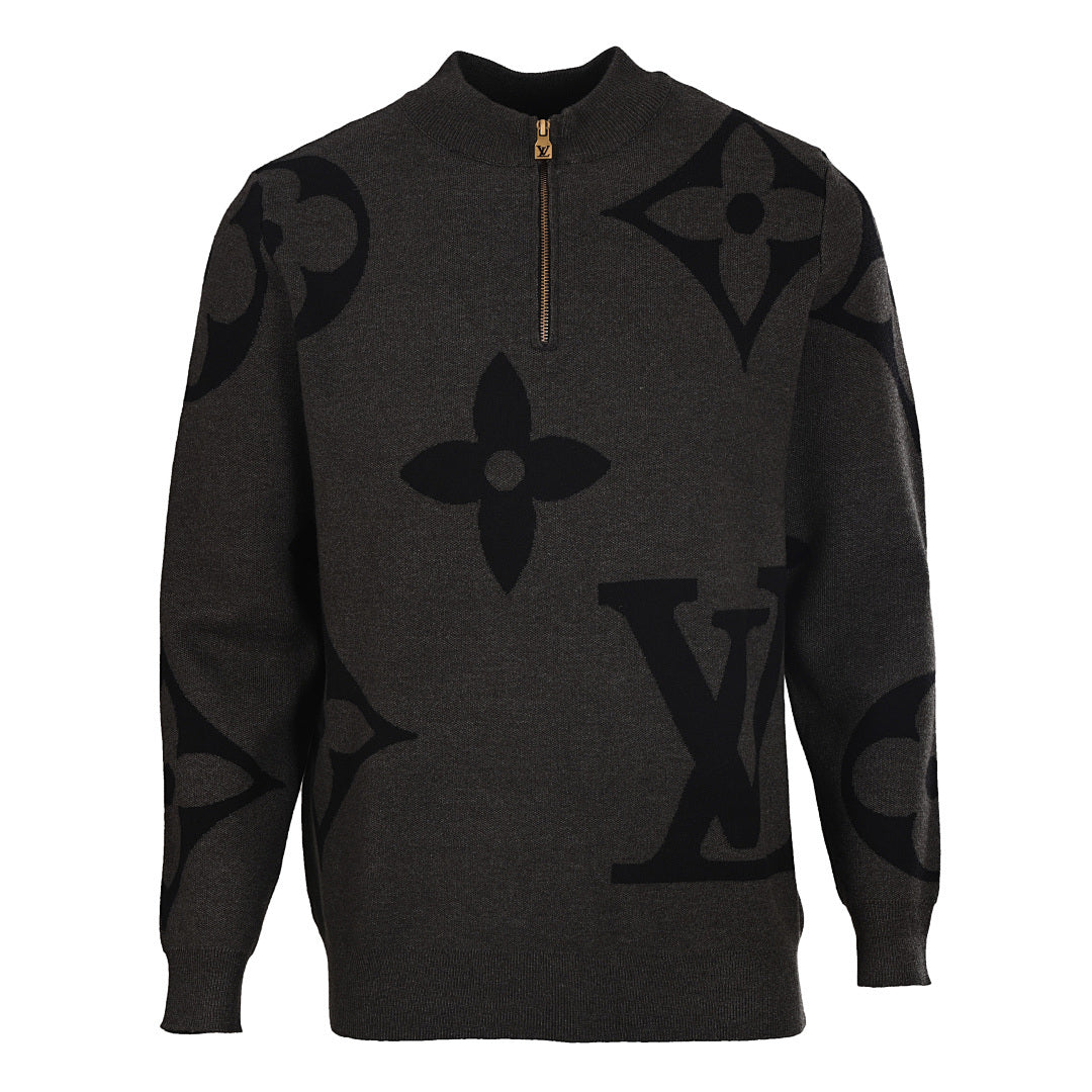 Louis Vuitton Monogram Jacquard Cotton Sweatshirt