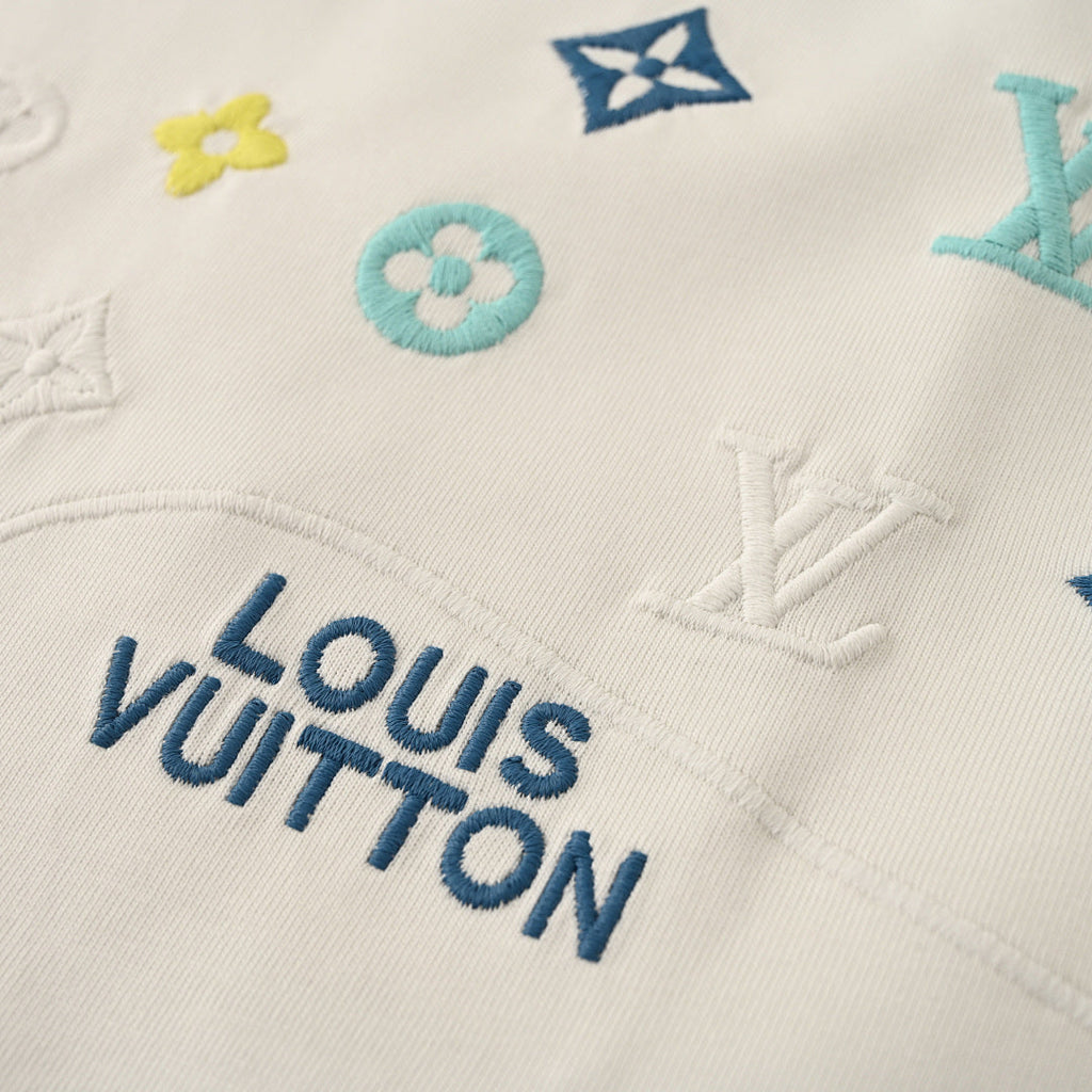 Louis Vuitton Monogram Jacquard Cotton Sweatshirt