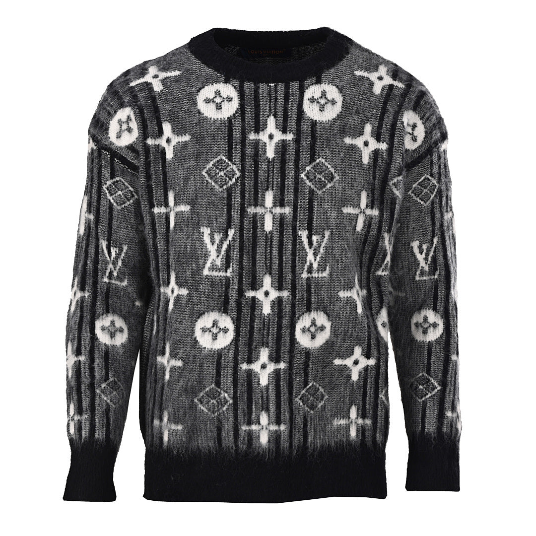 Louis Vuitton Monogram Jacquard Cotton Sweatshirt