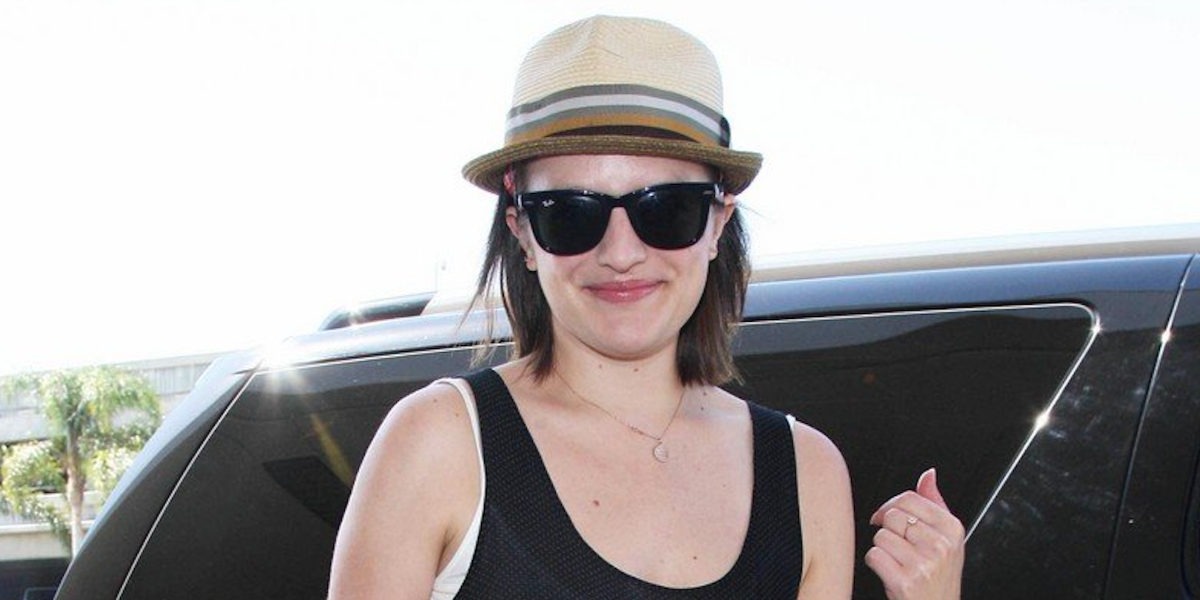 Ray-Ban Folding Wayfarer 4105 601 - As Seen On Irina Shayk & Elisabeth Moss
