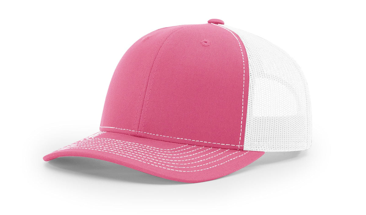 Richardson 112 Trucker Cap Split Hats Split Colors Two Colors - Blank