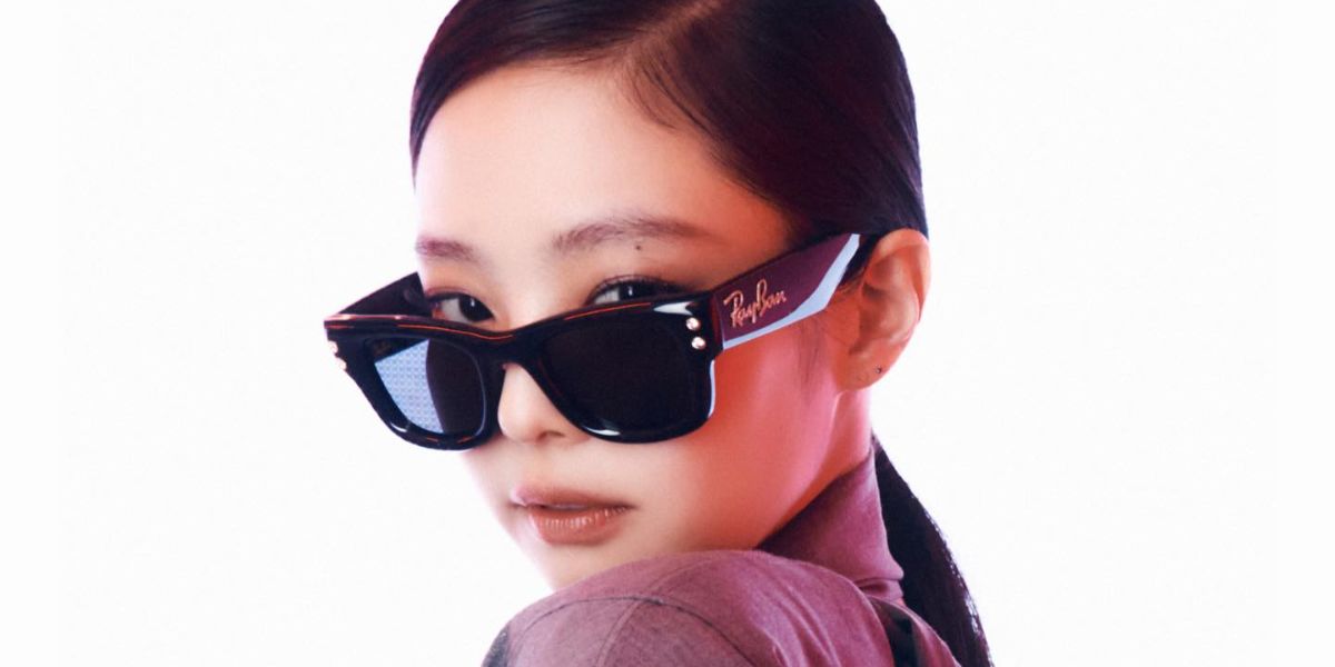 Ray-Ban Wayfarer Puffer Crystal Edition RB 4940B 6864/87 - As Seen On Jennie BLACKPINK