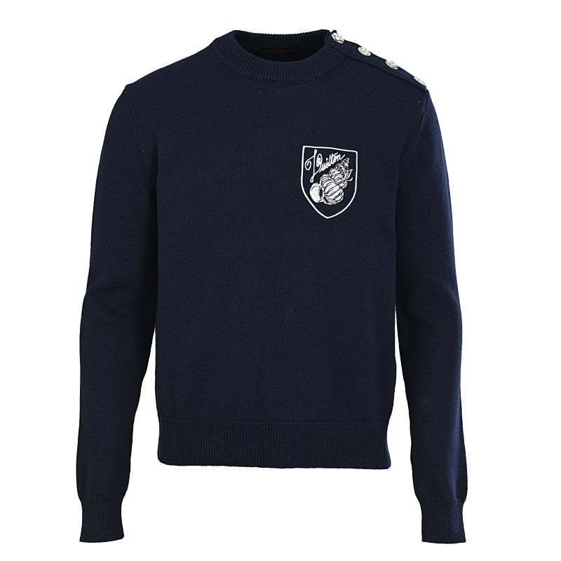 Louis Vuitton Monogram Jacquard Cotton Sweatshirt