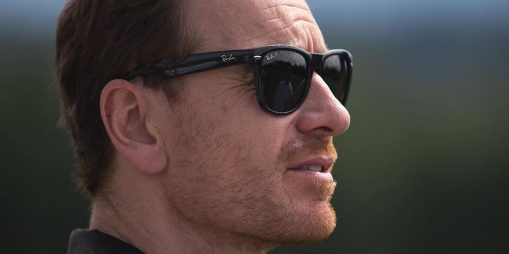 Ray-Ban Folding Wayfarer 4105 601/58 Polarised - As Seen On Michael Fassbender & Resse Witherspoon