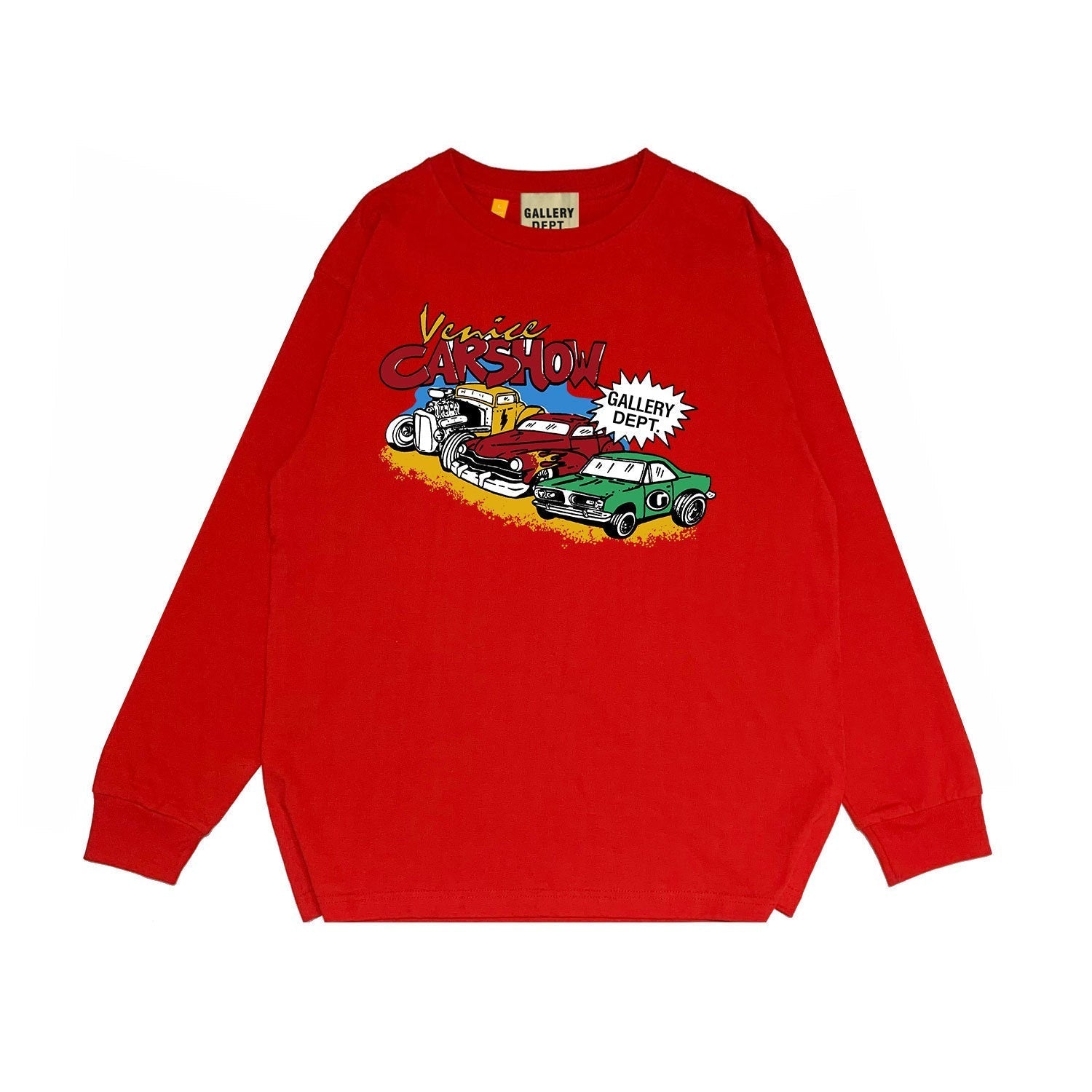 Gallery Dept Long Sleeved Shirt Fashion Brand Long Sleeve Long-Sleeved T-shirt Blouse