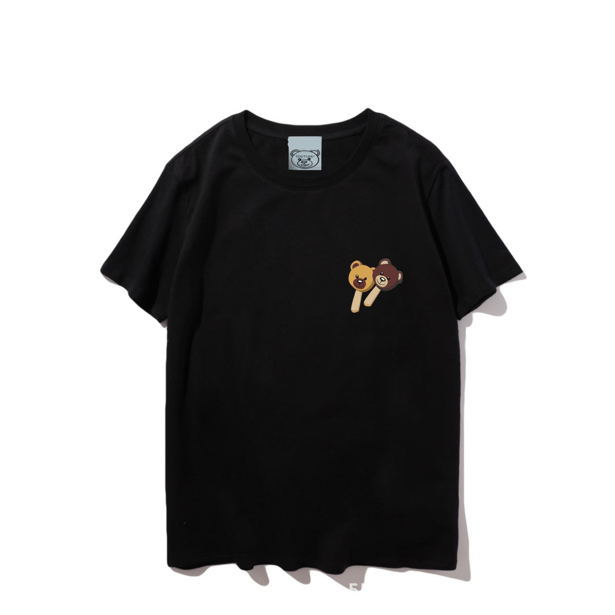 Moschino T-shirt Bear Printed Short-Sleeved T-shirt Couple Wear