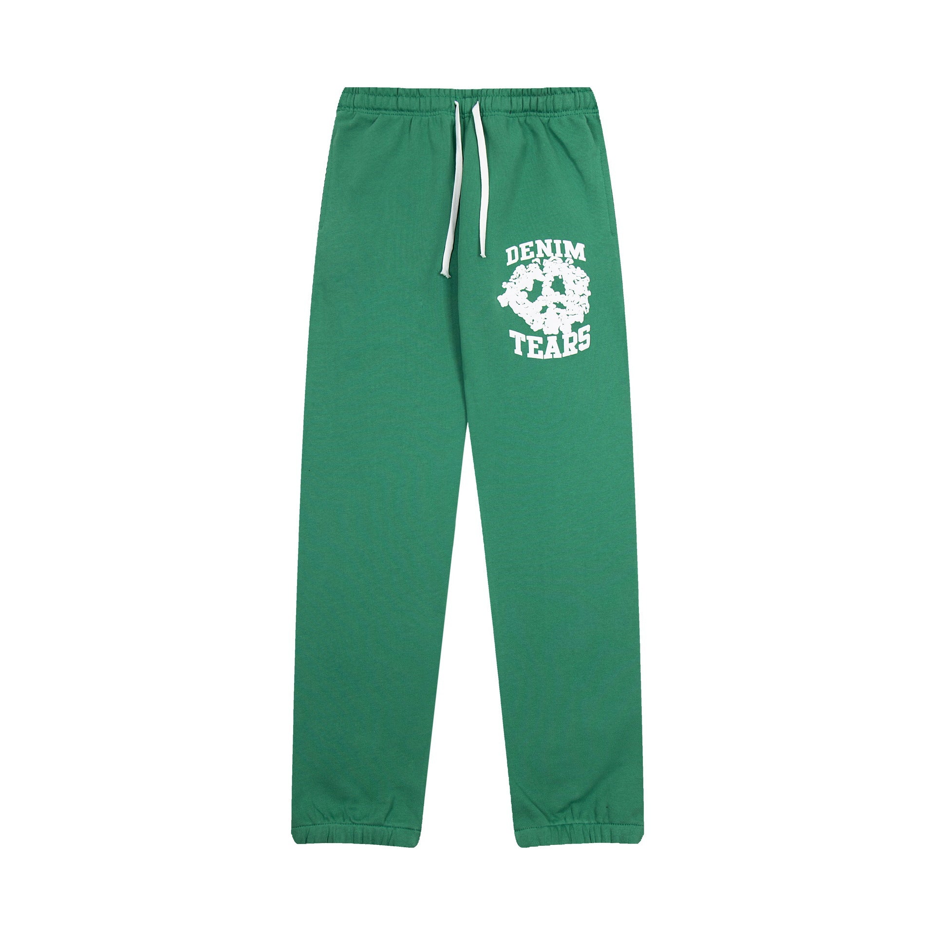 Denim Tears Sweatpants Alphabet foam print casual trousers
