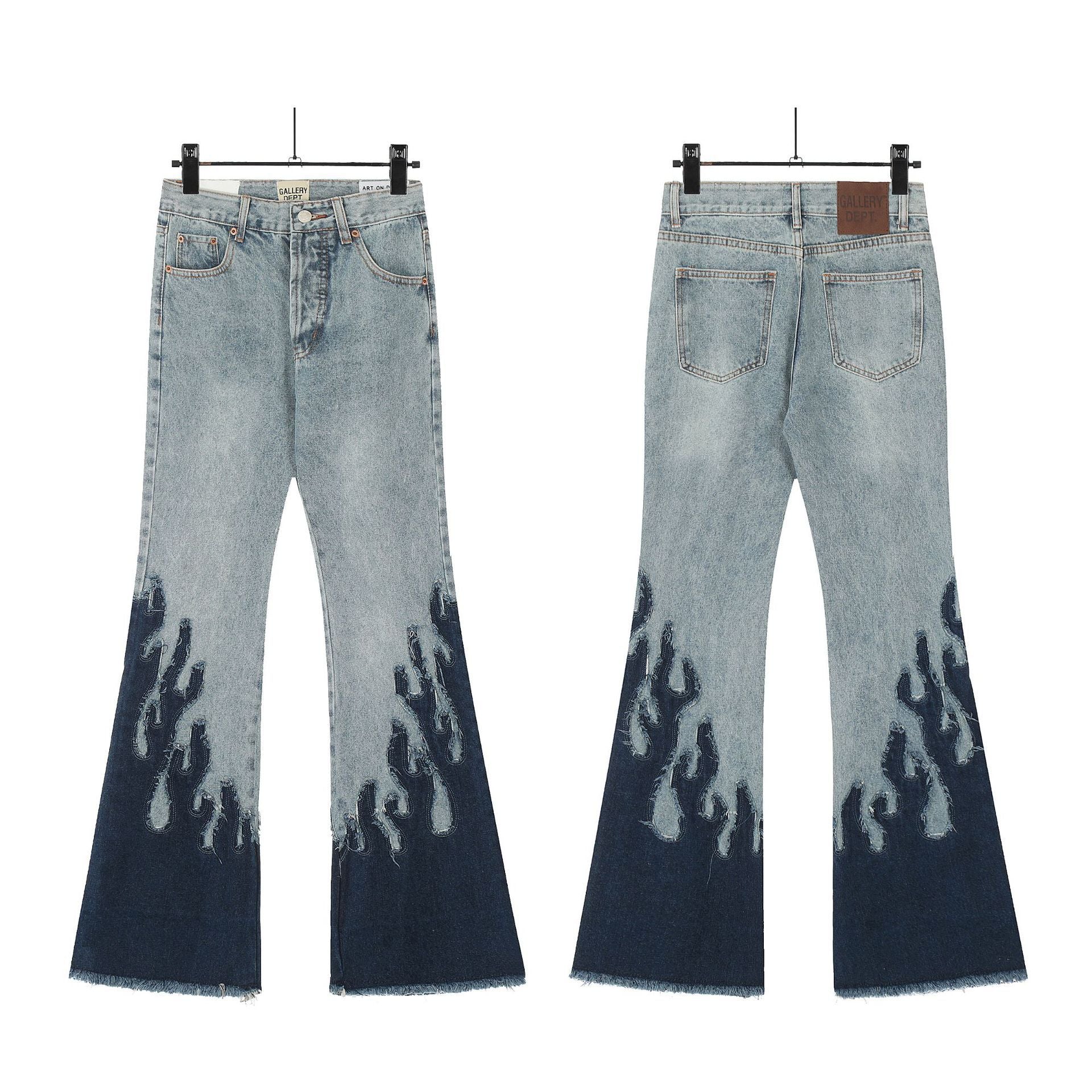 Gallery Dept Jeans Flame Flared Jeans Straight Pants