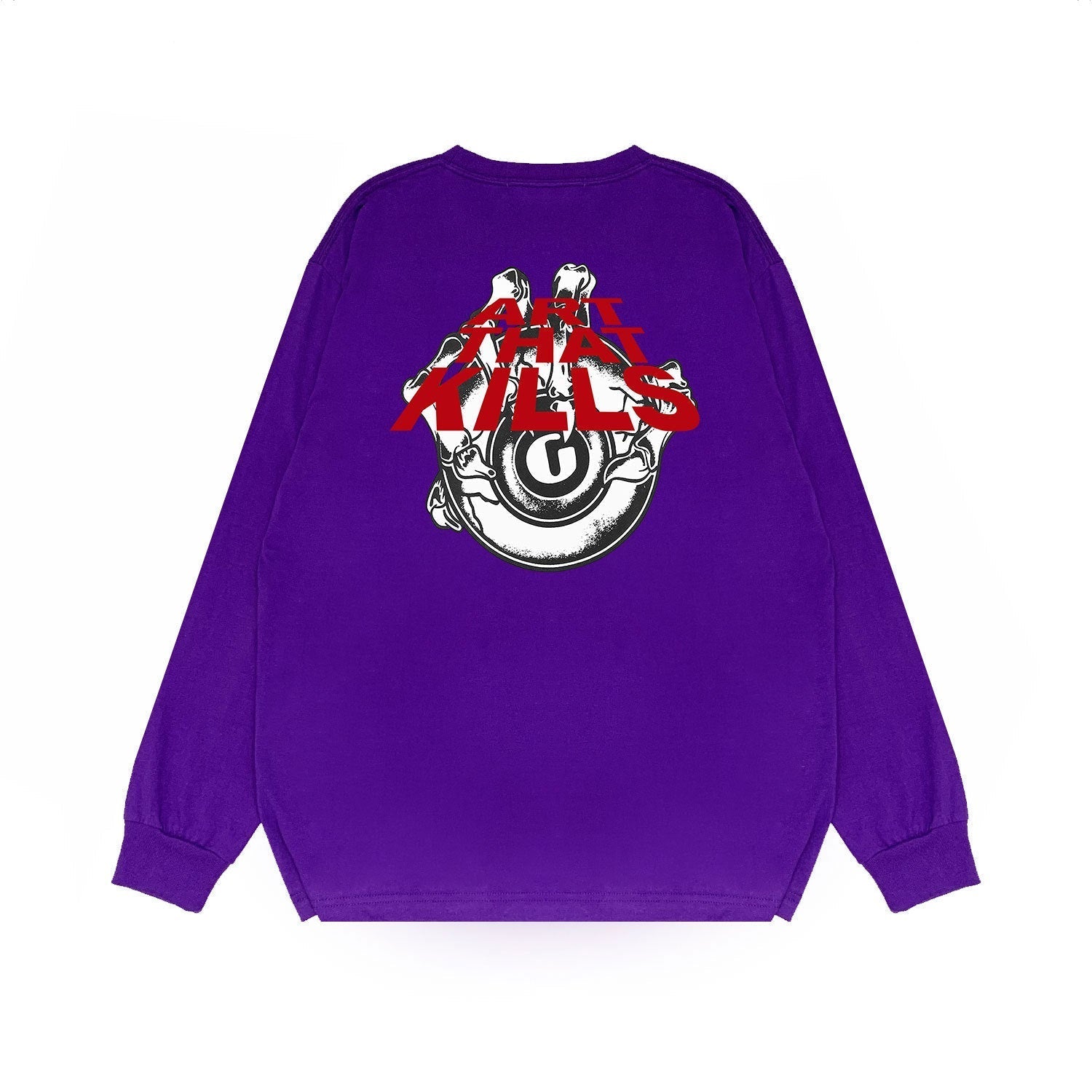 Gallery Dept Long Sleeved Shirt Fashion Brand Long Sleeve Long-Sleeved T-shirt Blouse