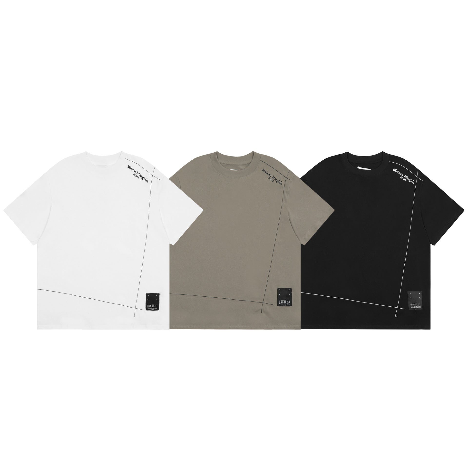 Maison Margiela T-shirt Crew Neck Loose Short Sleeve T-shirt