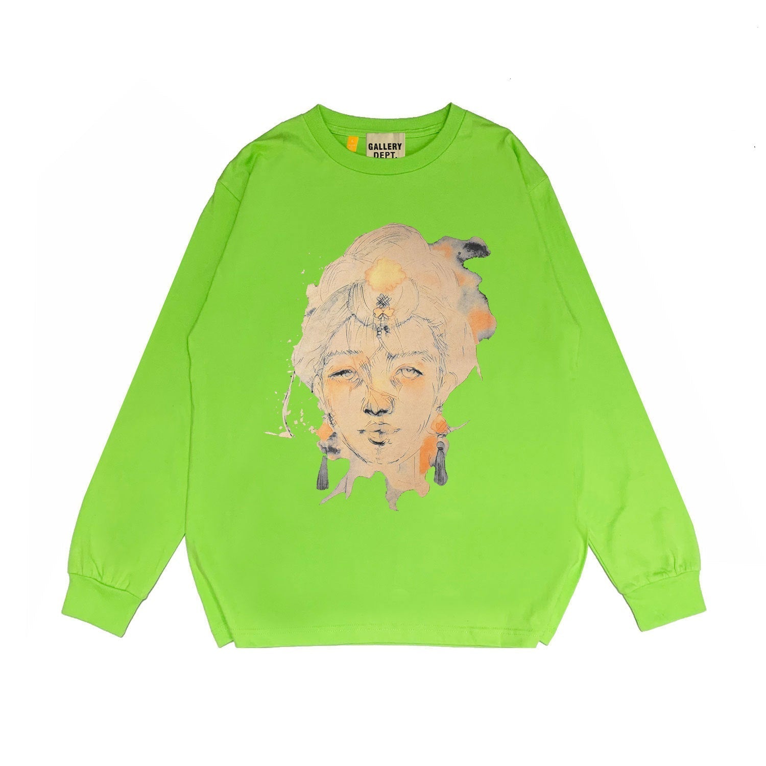 Gallery Dept Long Sleeved Shirt Fashion Brand Long Sleeve Long-Sleeved T-shirt Blouse