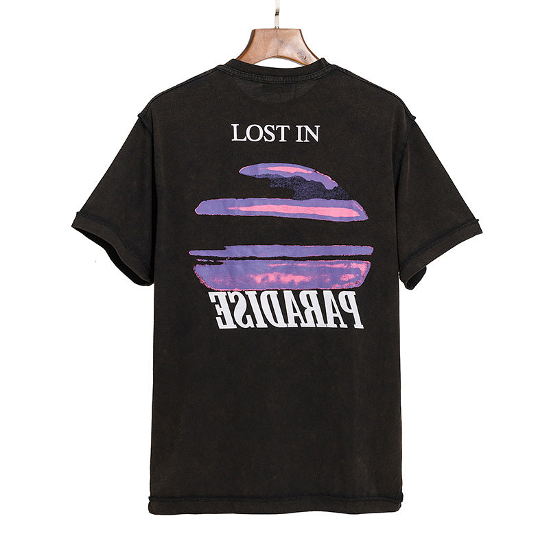 Askyurself T-shirts Summer Short Sleeve Loose T-shirt