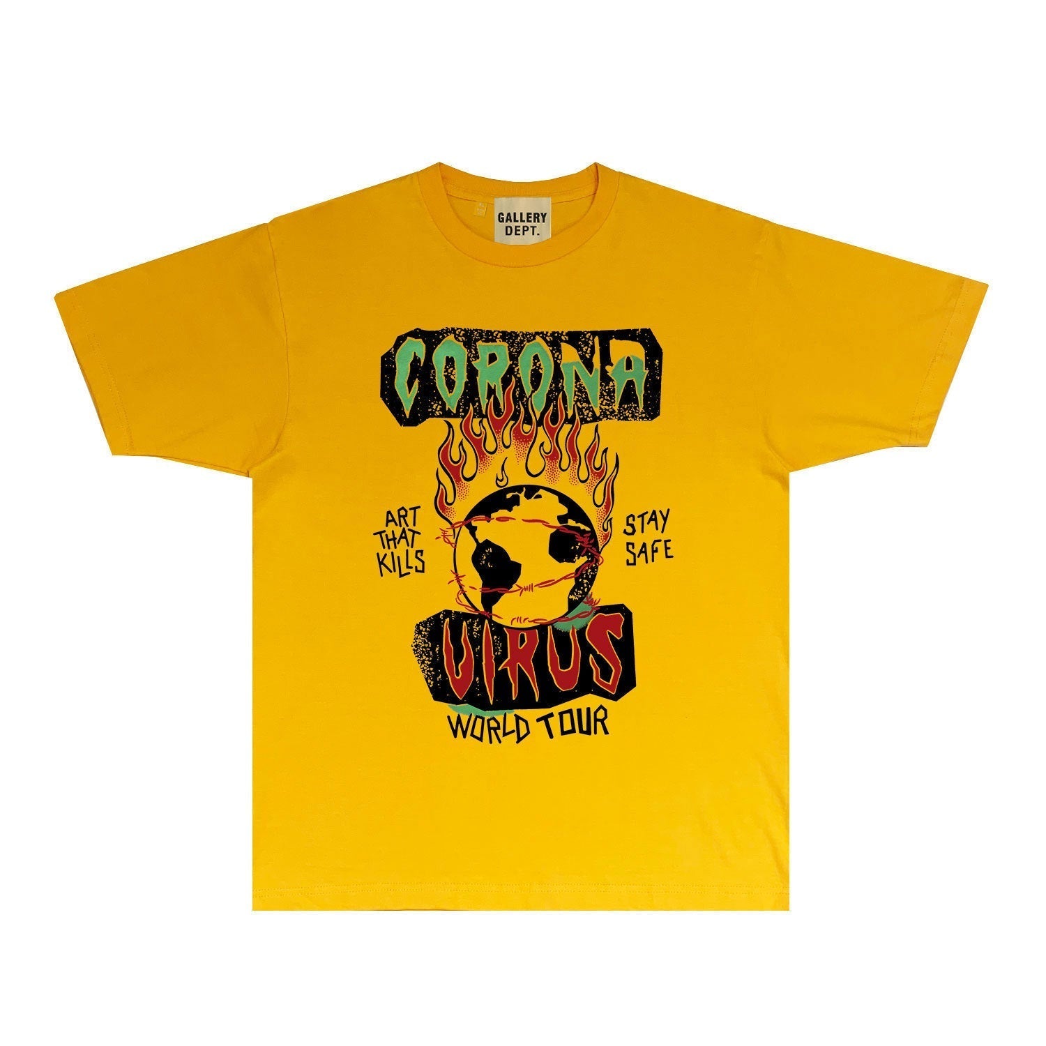 Gallery Dept T Shirts European And American Tee Shirt Short Sleeve T-Shirt Blouse