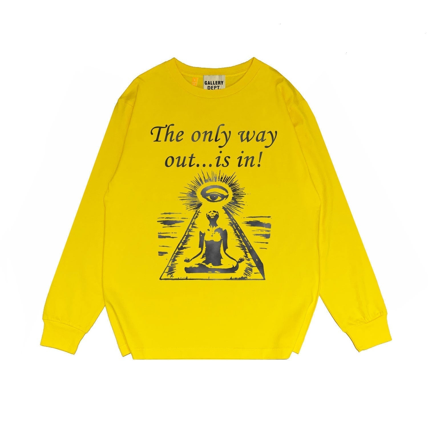 Gallery Dept Long Sleeved Shirt Fashion Brand Long Sleeve Long-Sleeved T-shirt Blouse