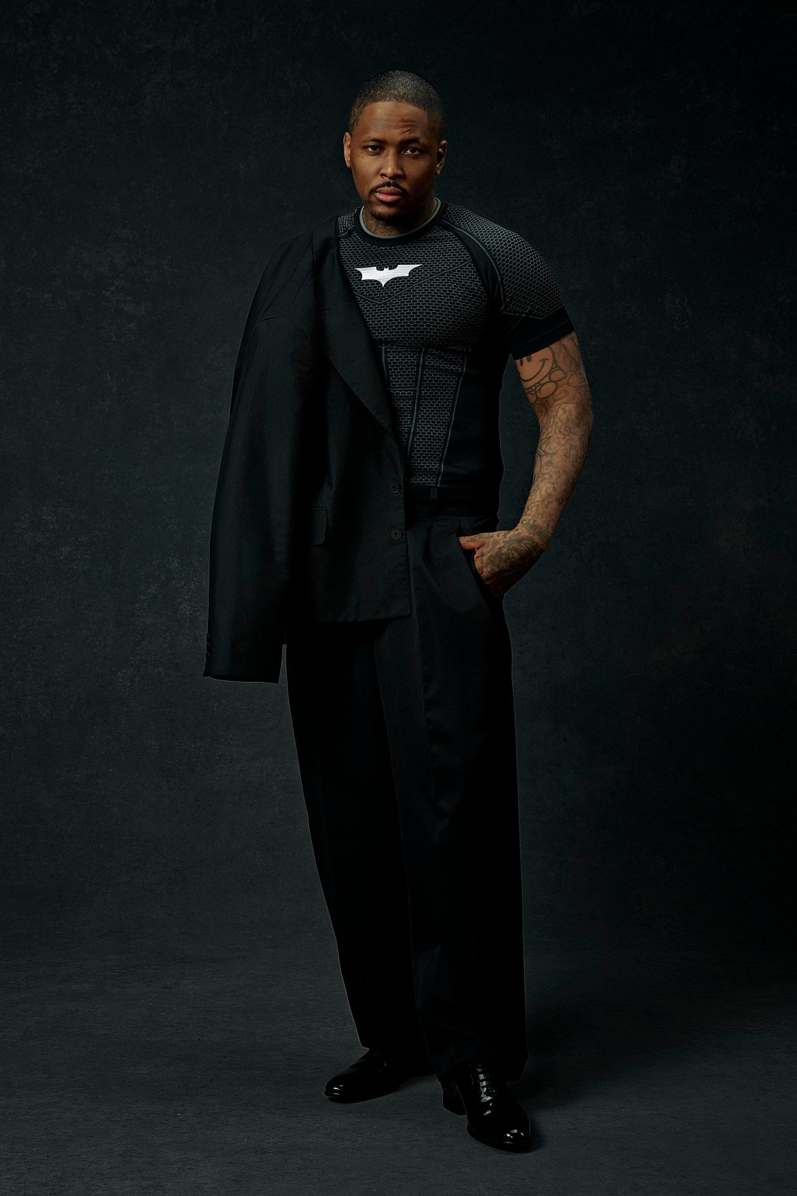 YoungLA 4259 - Batman Compression Tees