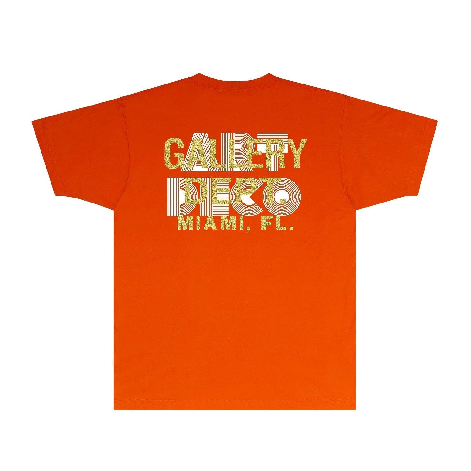 Gallery Dept T Shirt Retro Printed Loose Short-Sleeved Shirt