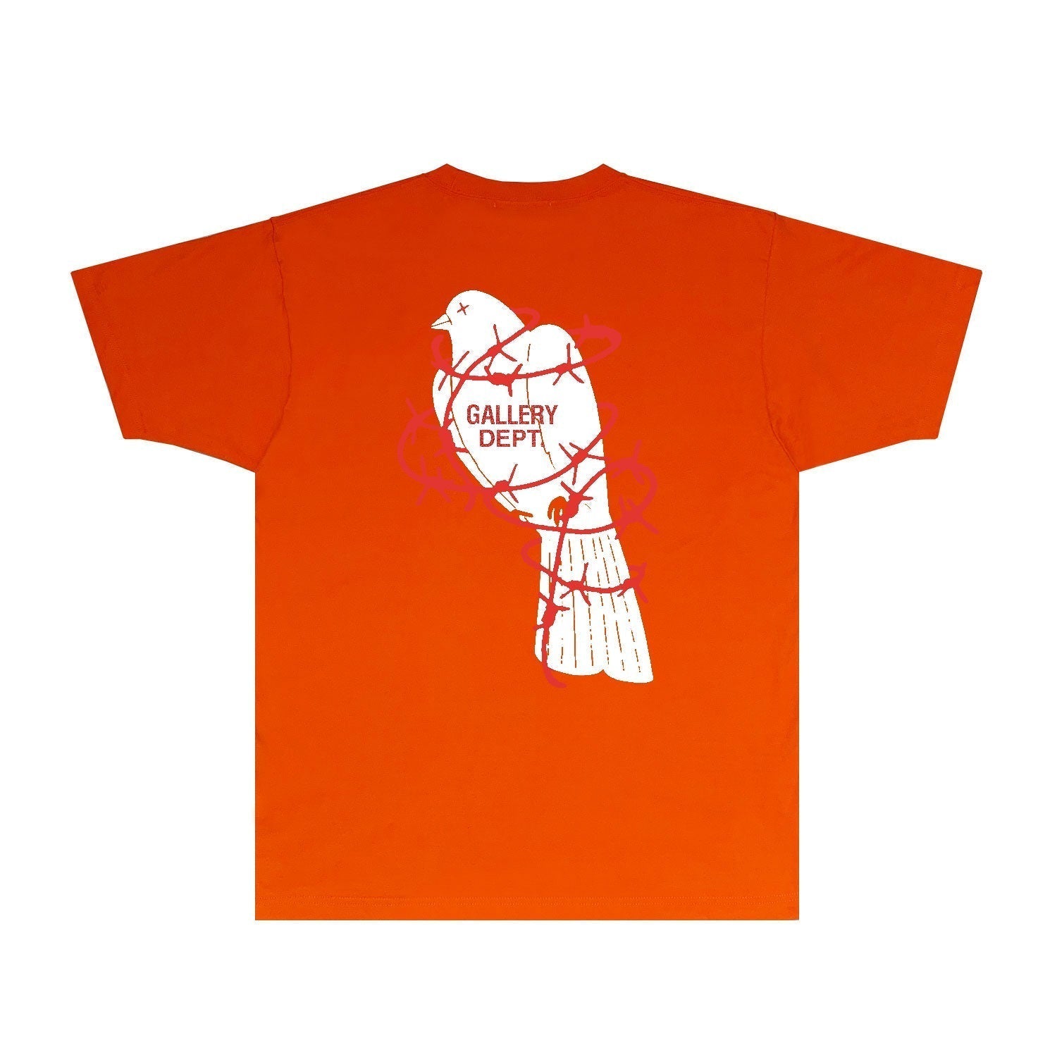 Gallery Dept T Shirt Retro Printed Loose Short-Sleeved Shirt