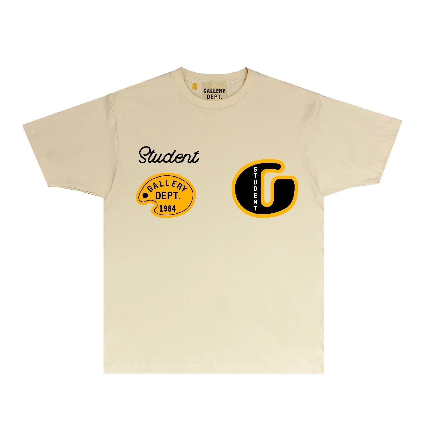 Gallery Dept T Shirt Retro Printed Loose Short-Sleeved Shirt (part2)