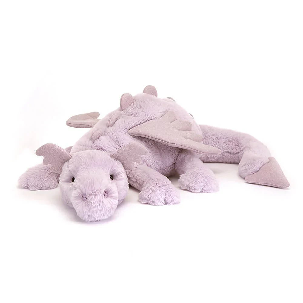 Jellycat   Plush Lavender Dragon