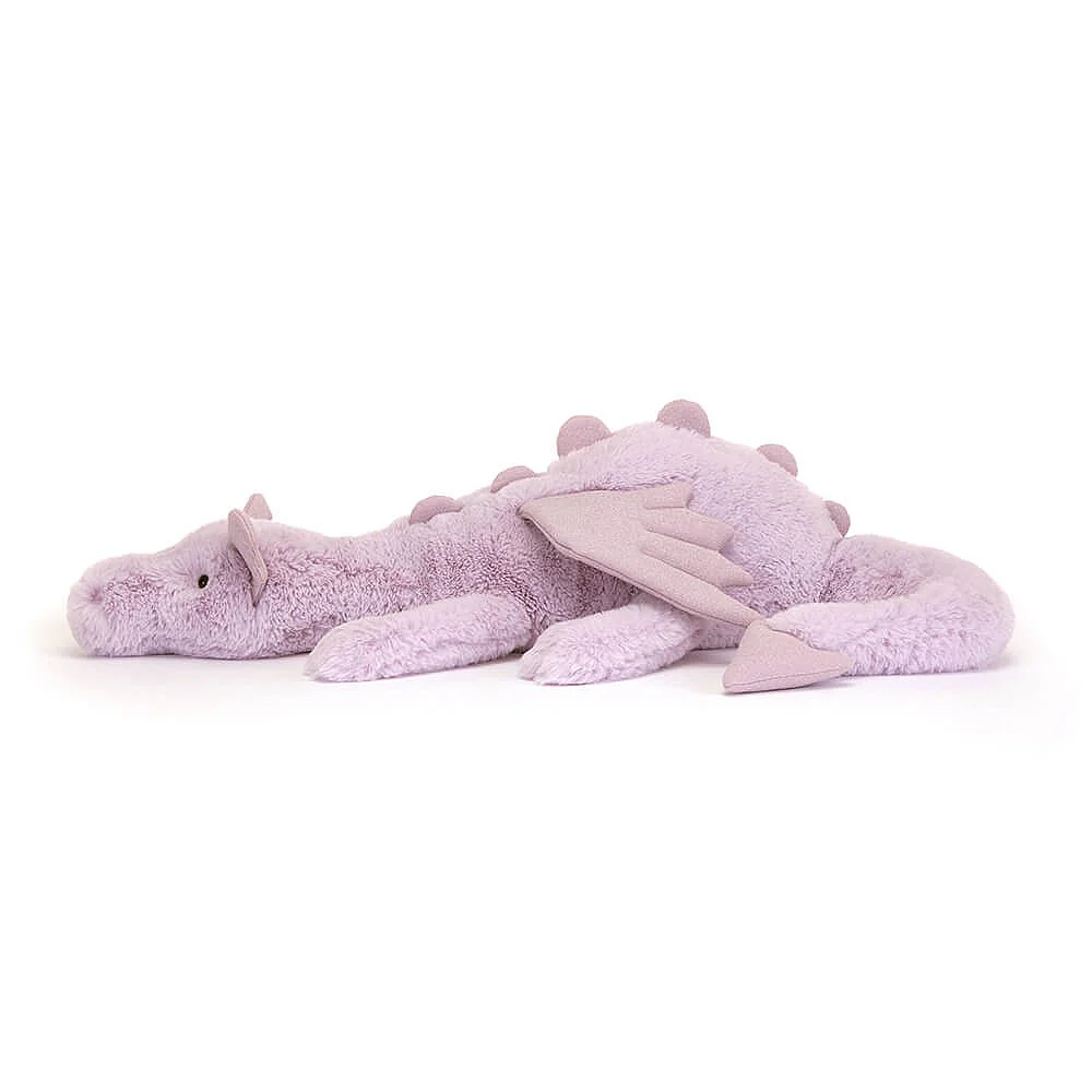 Jellycat   Plush Lavender Dragon