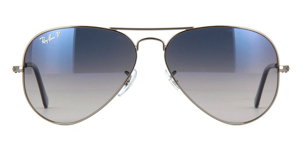 Ray-Ban Aviator 3025 004/78 Polarised Grey/Blue Gradient - As Seen On Tom Cruise & Riz Ahmed