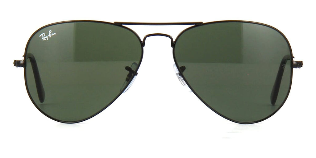 Ray-Ban Aviator RB 3025 L2823 Black/Green - As Seen On Elon Musk & Derek Jeter