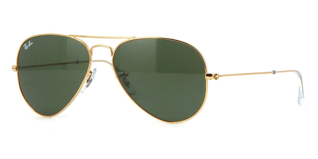 Ray-Ban Aviator RB 3025 W3234 Gold/G15 Green 55mm - As Seen On Teresa Palmer