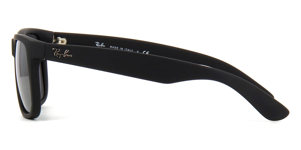 Ray-Ban Justin 4165 Black/Silver Mirror 622/6G - As Seen On KJ Apa & Dilraba Dilmurat