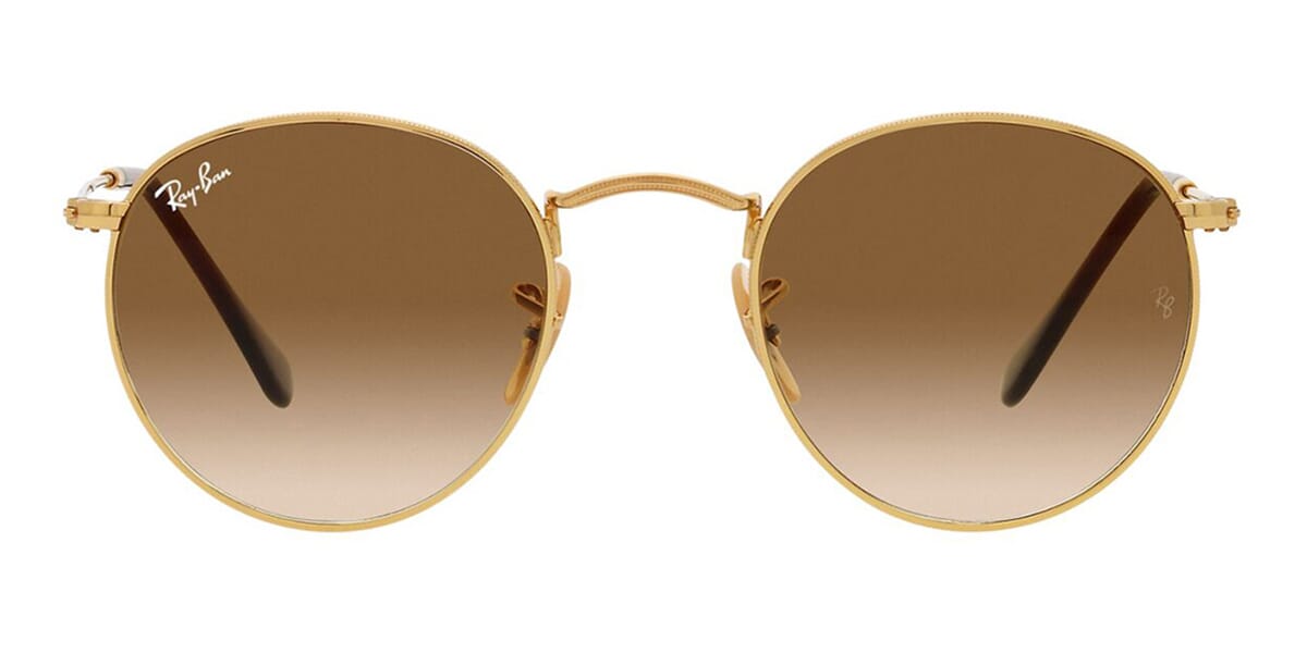 Ray-Ban Round Metal RB 3447 001/51 - As Seen On Gemma Owen & Ne-Yo