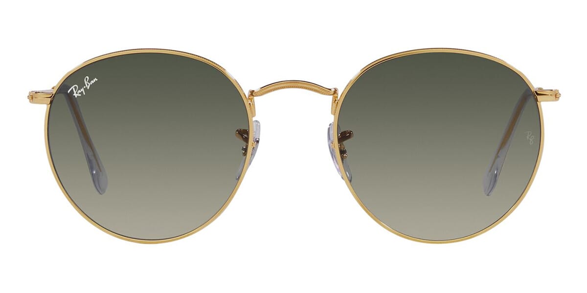 Ray-Ban Round Metal RB 3447 001/71 - As Seen On Ben Platt