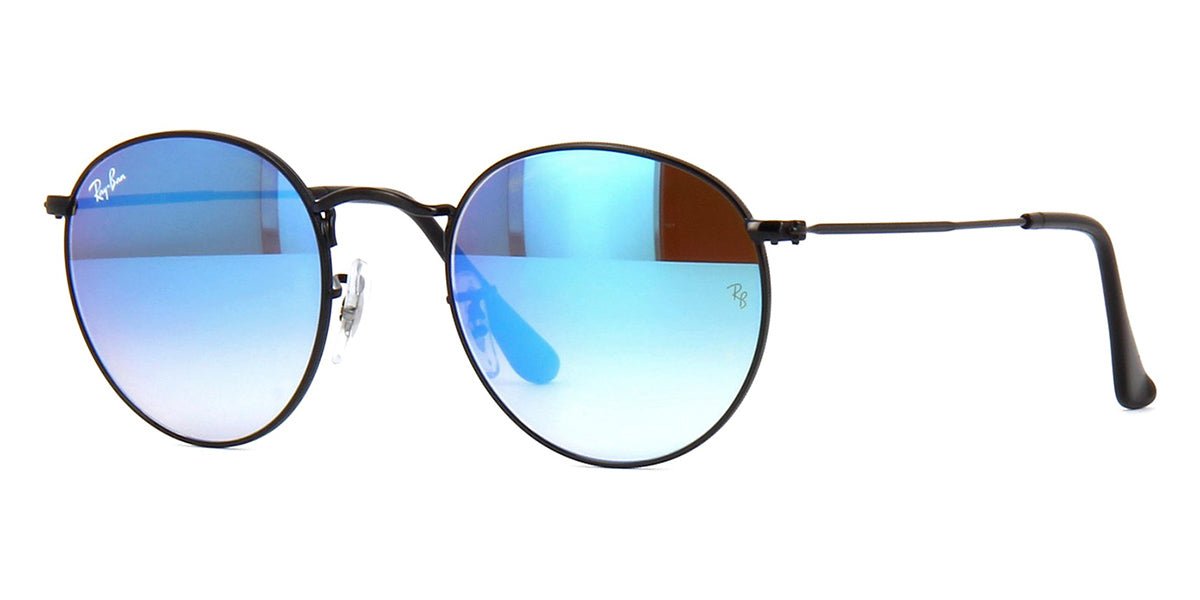 Ray-Ban Round Metal RB 3447 002/4O - As Seen On Wyatt Oleff