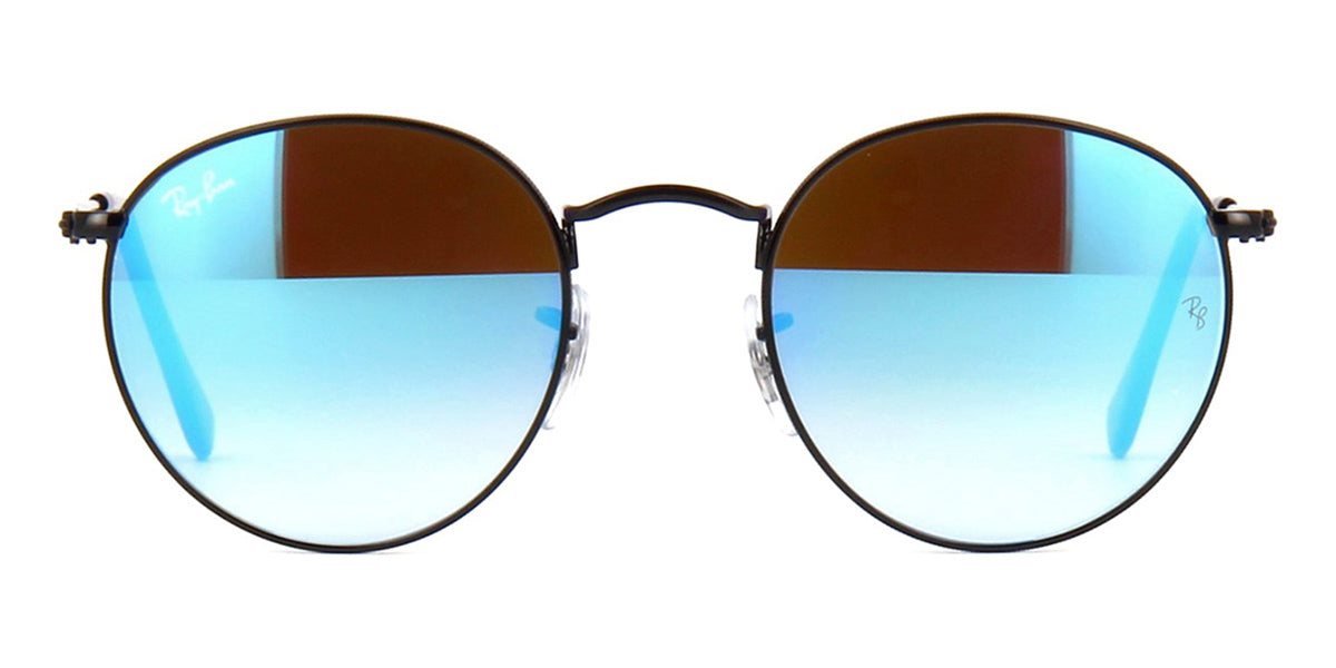 Ray-Ban Round Metal RB 3447 002/4O - As Seen On Wyatt Oleff