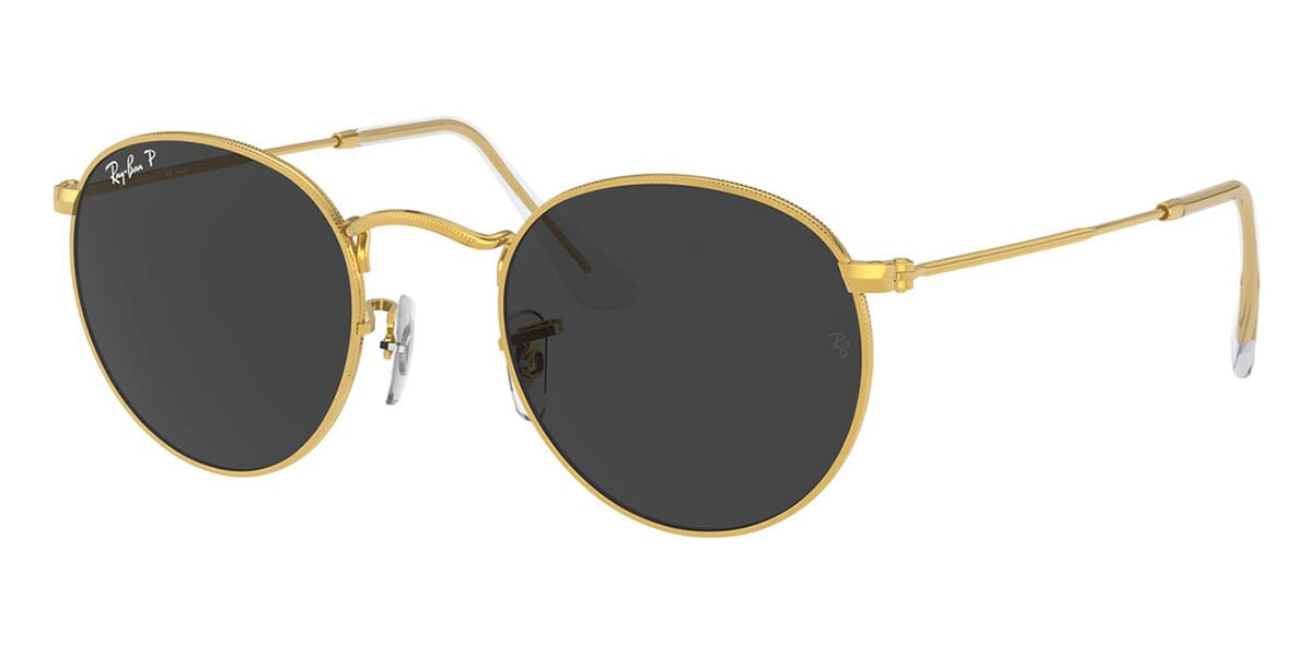 Ray-Ban Round Metal RB 3447 9196/48 Polarised - As Seen On Beyonce & Chris Evans