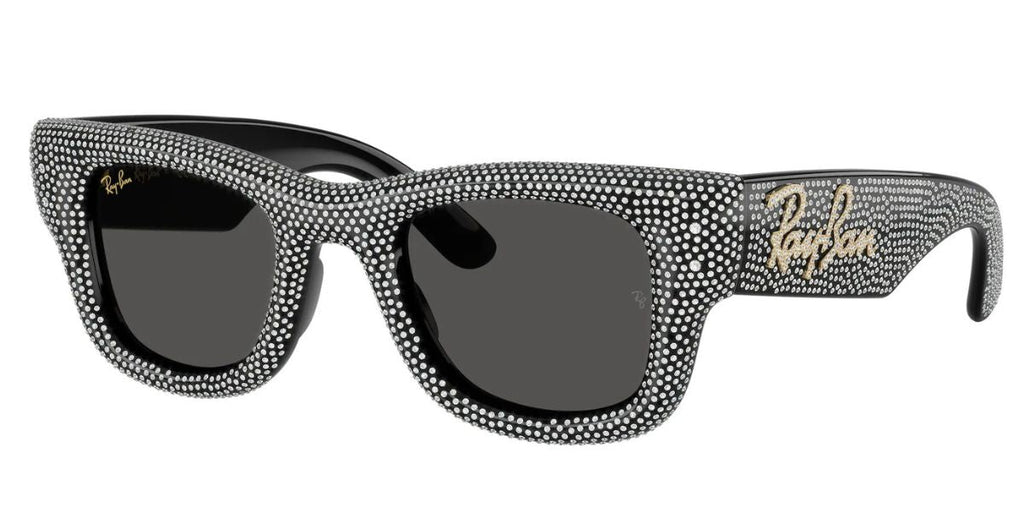 Ray-Ban Wayfarer Puffer Crystal Pav猫 Edition RB 4940BP 6865/87 - As Seen On Flavor Flav