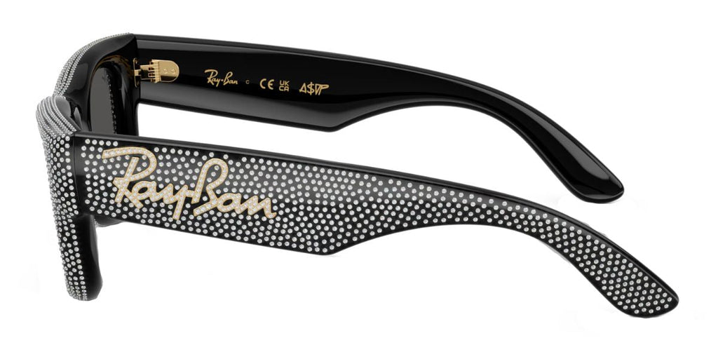 Ray-Ban Wayfarer Puffer Crystal Pav猫 Edition RB 4940BP 6865/87 - As Seen On Flavor Flav
